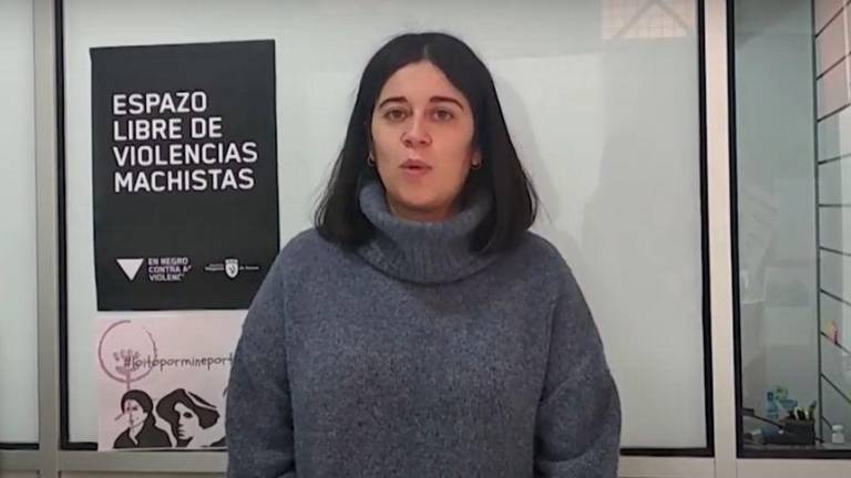 Captura de pantalla del vídeo conmemorativo de la Fundación Amigos de Galicia con motivo del 8M.