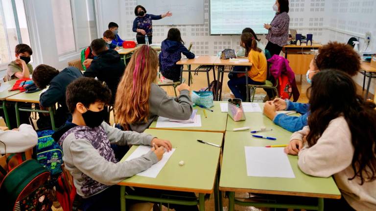 Un total de 51 centros gallegos participarán en la Semana do Parlamento na Escola. Foto: F. Blanco /Archivo