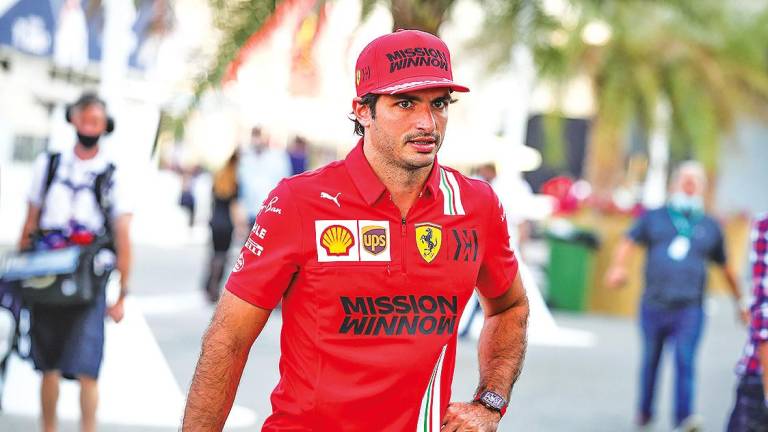 Carlos Sainz, piloto de la Scuderia Ferrari. Foto: Europa Press 