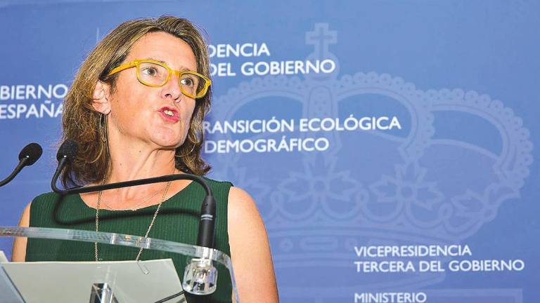 teresa ribera. Vicepresidenta tercera del Gobierno y ministra de Transición Energética. Foto: Jesús Hellín