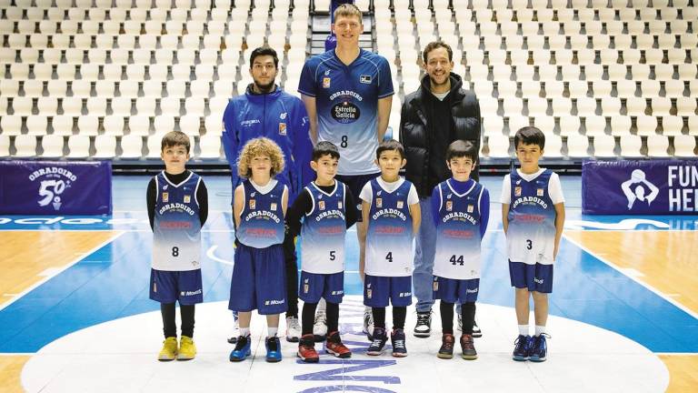 Qué grandes son los más pequeños en la familia del baloncesto del Obradoiro