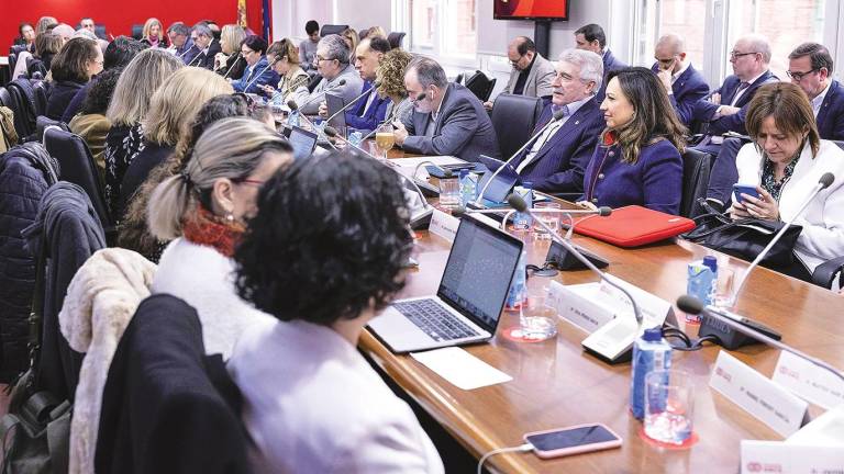 La reunión del máximo órgano de gobierno de Fundación ONCE ha tenido lugar en Madrid bajo la presidencia de Miguel Carballeda. Foto: Fundación ONCE