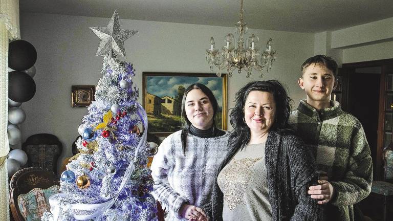 Las muy atípicas Navidades de los ucranianos que viven en Galicia