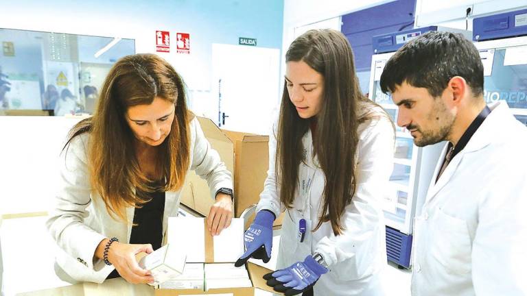 llegada de 77.600 cuartas dosis a Galicia el pasado 14 de septiembre. Foto: Archivo ECG