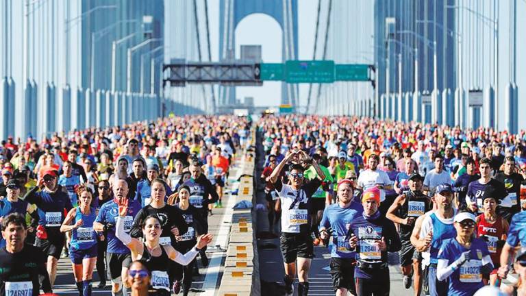 NUEVA YORK. Miles de corredores participan en el maratón de Nueva York. La edición de 2022 se celebró el pasado 6 de noviembre. Foto: E. R.