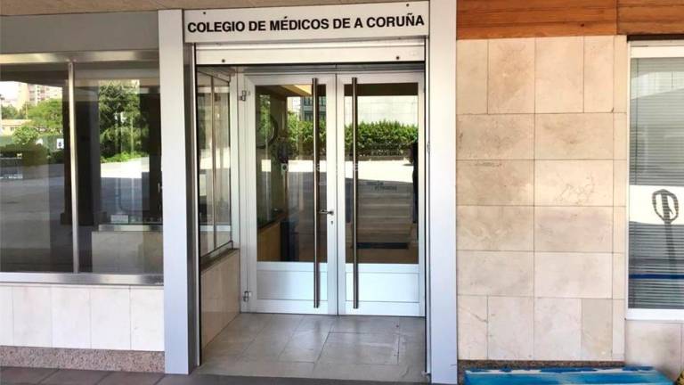 Colegio Oficial de Médicos de A Coruña. Foto: Páxinas Galegas.