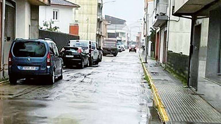 HUMANIZACIÓN. Rúa Doutor Esperante, na Serra, que será obxecto de melloras. Foto: C.O.