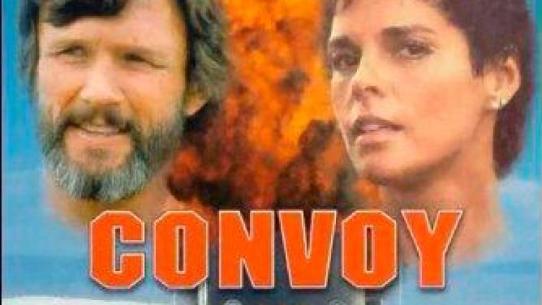 cartel de la película ‘convoy’, rodada por Sam Peckimpack en 1978