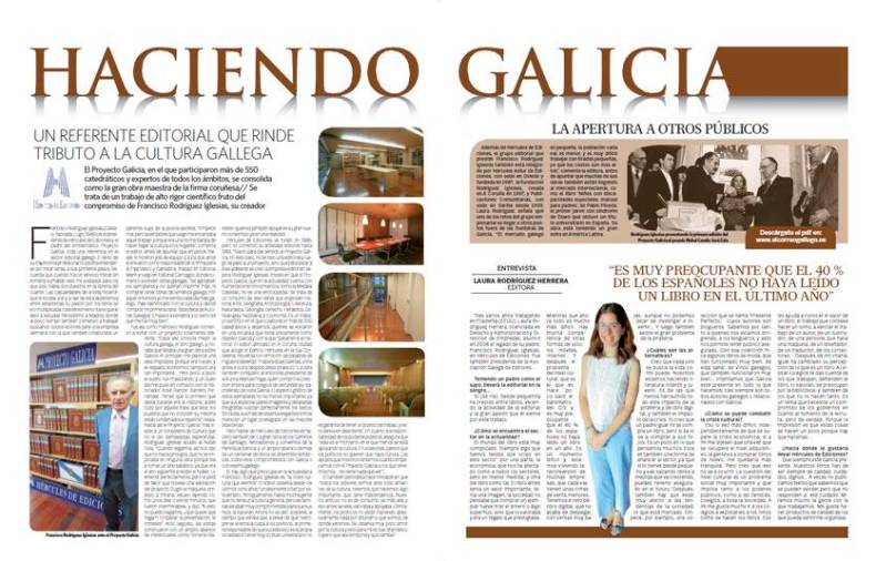 HÉRCULES DE EDICIONES. Un referente editorial que rinde tributo a la cultura gallega