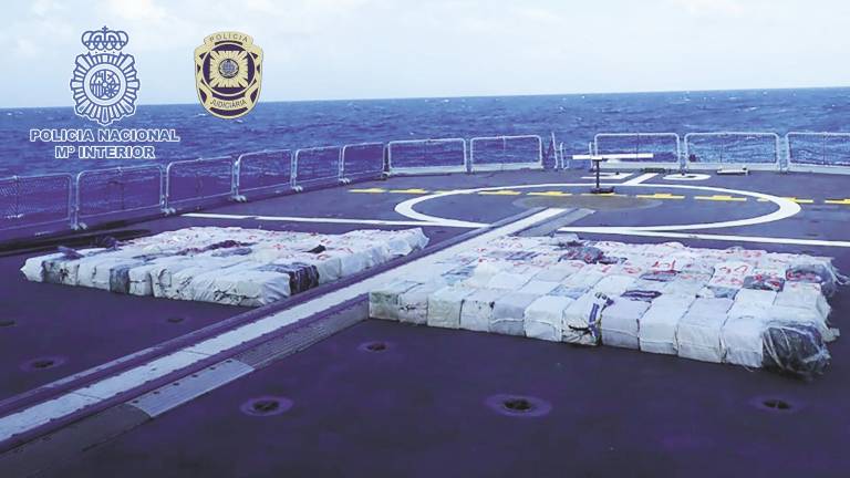 Embarcaciones implicadas en el operativo de transporte internacional de droga. Foto: CPN