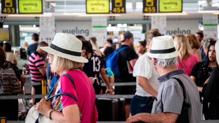 La caída de turistas extranjeros en España, una de las causas de la ralentización. Foto: E.P.