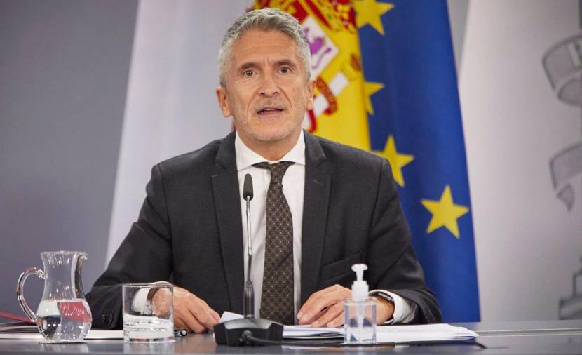 Fernando Grande-Marlaska, ministro de Interior. Foto: E. Press