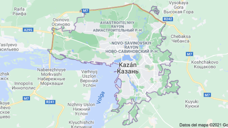 La ciudad de Kazán, donde se produjo el tiroteo, está situada a orillas del Volga