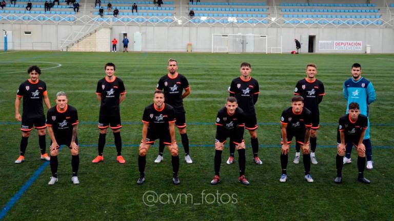 Formación del Arzúa de la temporada 2020/21 en Tercera División. Foto: Antía Vázquez 