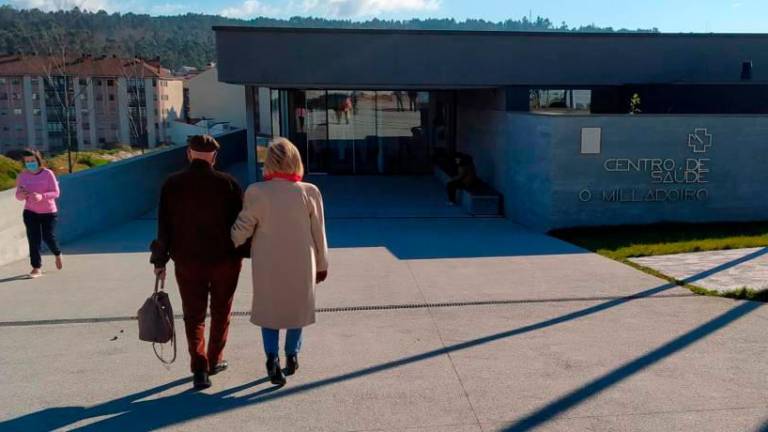 Centro de salud de O Milladoiro, estrenado a comienzos de este año 20210. Foto: Gallego