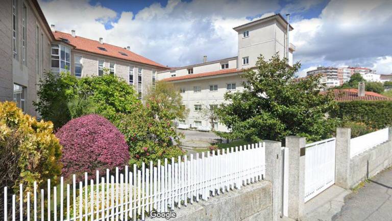 En la imagen, de Google Maps, exterior de la residencia Paz y Bien, de Tui (Pontevedra)