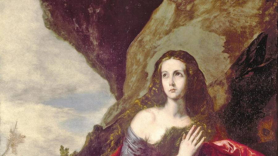 ‘Magdalena penitente’. Óleo sobre lienzo, 182 x 149 cm de José de Ribera.