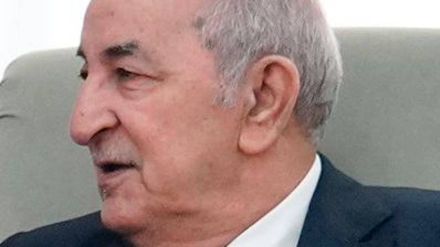 Abdelmadjid Tebboune, presidente argelino
