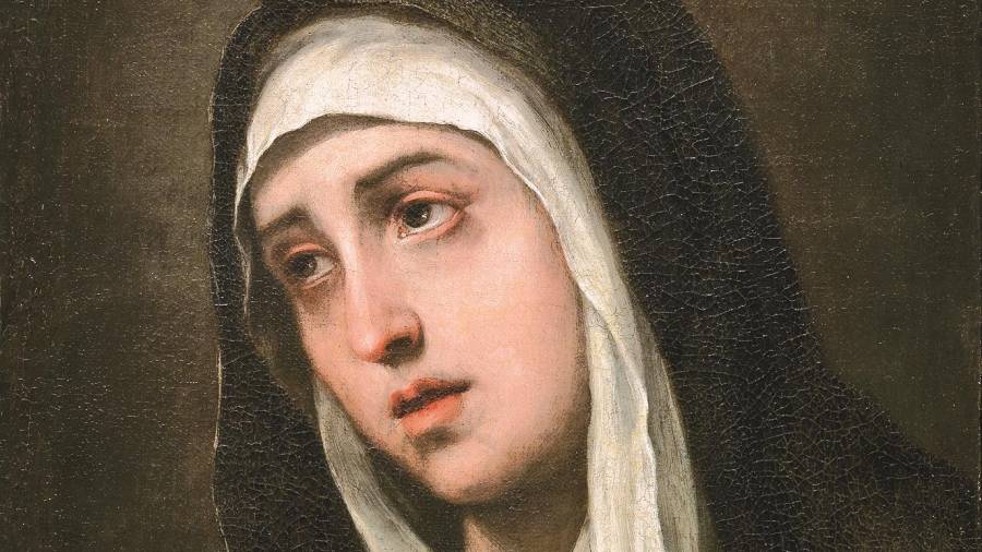 La Dolorosa. Óleo sobre lienzo, 52 x 41 cm. de Bartolomé Esteban Murillo.