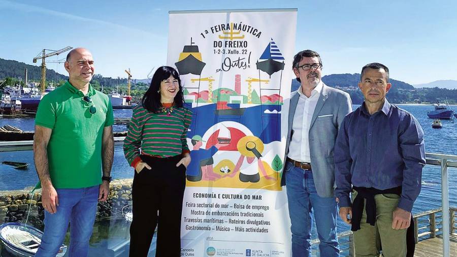 Pola esq., Rodríguez, Mejías, González e Pombo. Foto: C. O.
