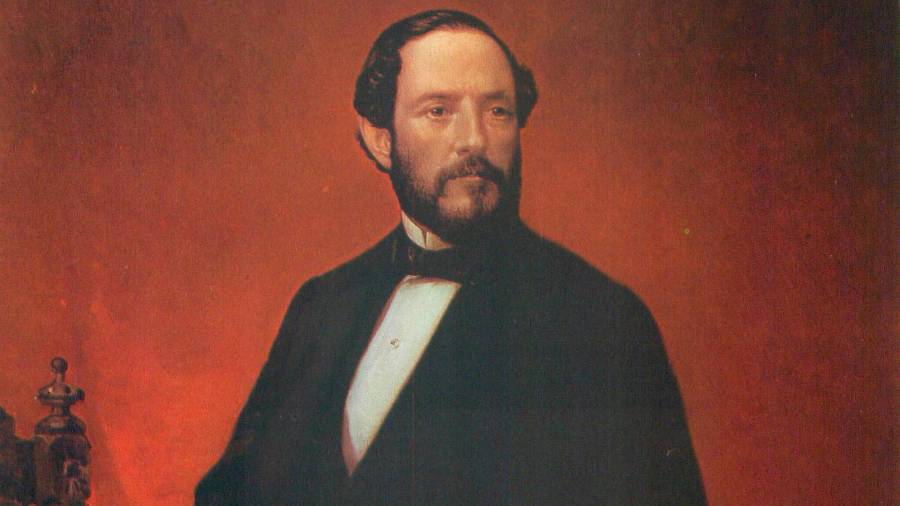 Retrato del general Prim realizado por Luis de Madrazo