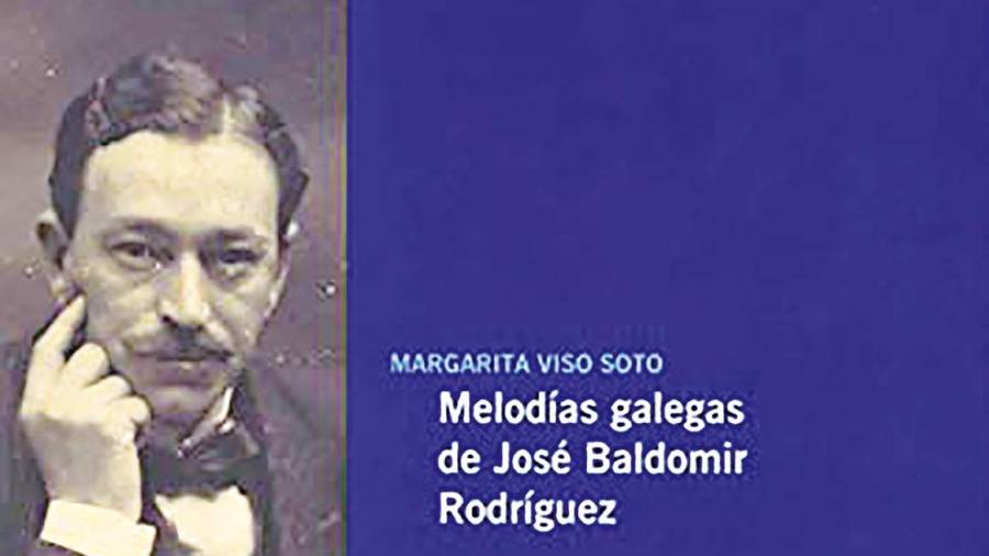 Monografía sobre Baldomir y sus melodías (2018), algunas con textos de R. de Castro. Foto: A. P.