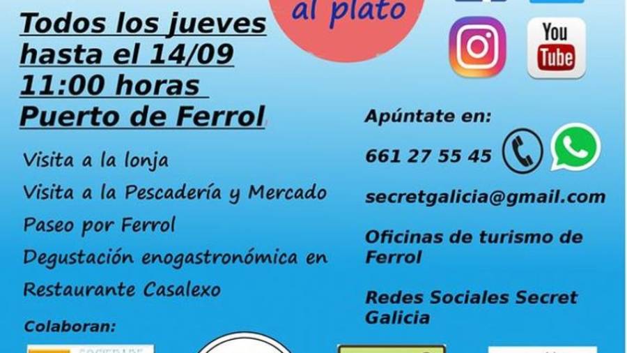 Ferrol impulsa la ruta gastronómica 'Del mar al plato'