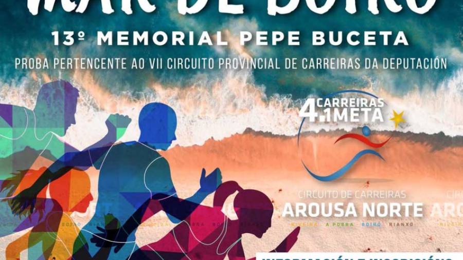 XV Carreira Popular Mar de Boiro. 13º memorial Pepe Buceta