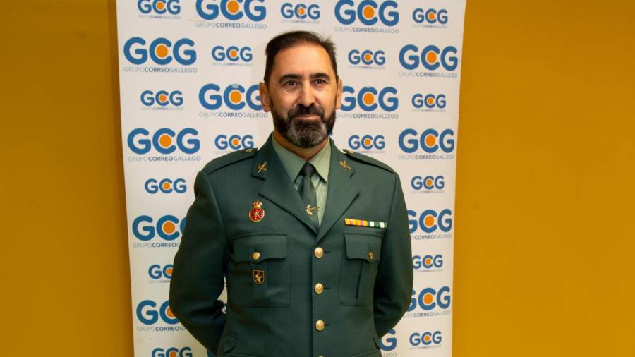 José A. Gómez, Guardiacivil de la Plana Mayor de la Compañía de Santiago