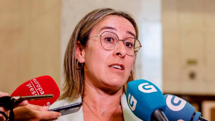 La conselleira de Infraestruturas e Mobilidade de la Xunta de Galicia, Ethel Vázquez