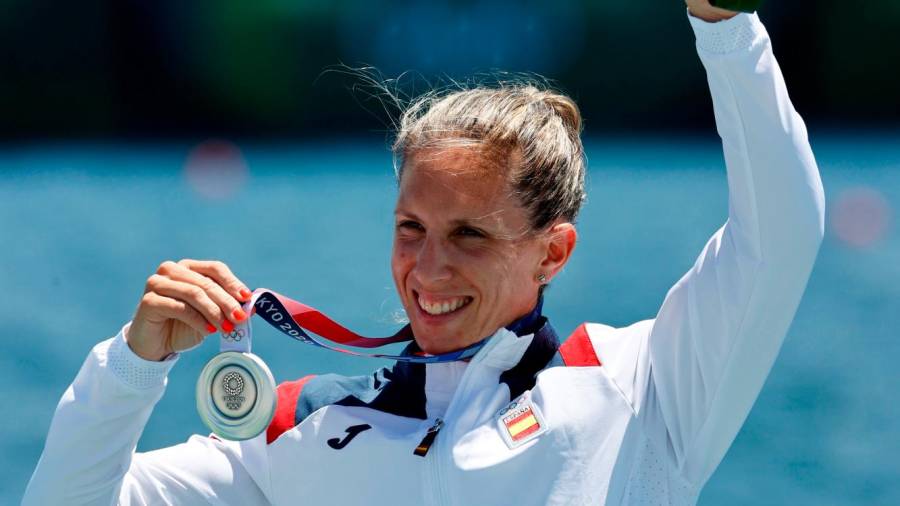LEYENDA Teresa Portela logró su primera medalla en sus sextos Juegos. Foto: José Méndez 
