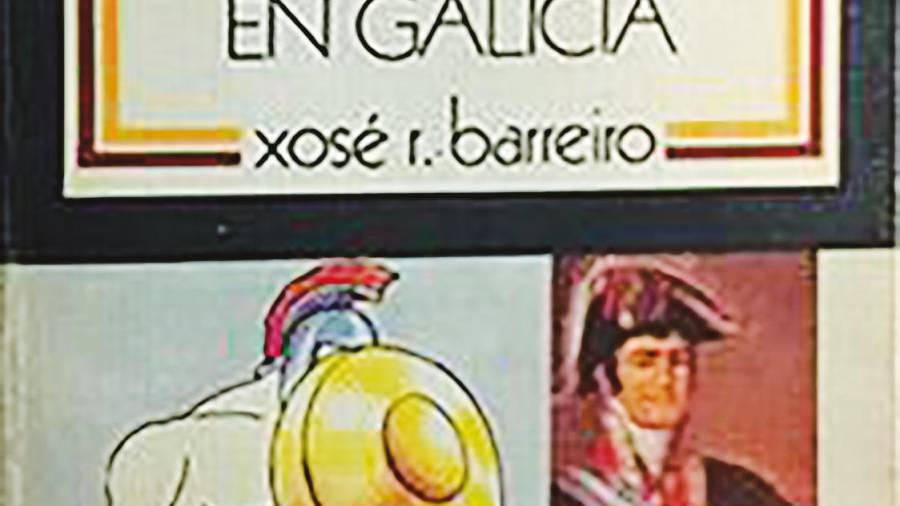 Libro de Barreiro sobre la situación española en el XIX. Foto: A. P.