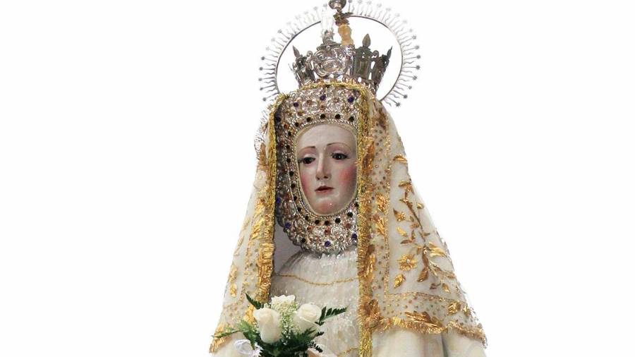 Virgen de la Alegría. Domingo de Pascua. Salamanca. Foto: A. P.