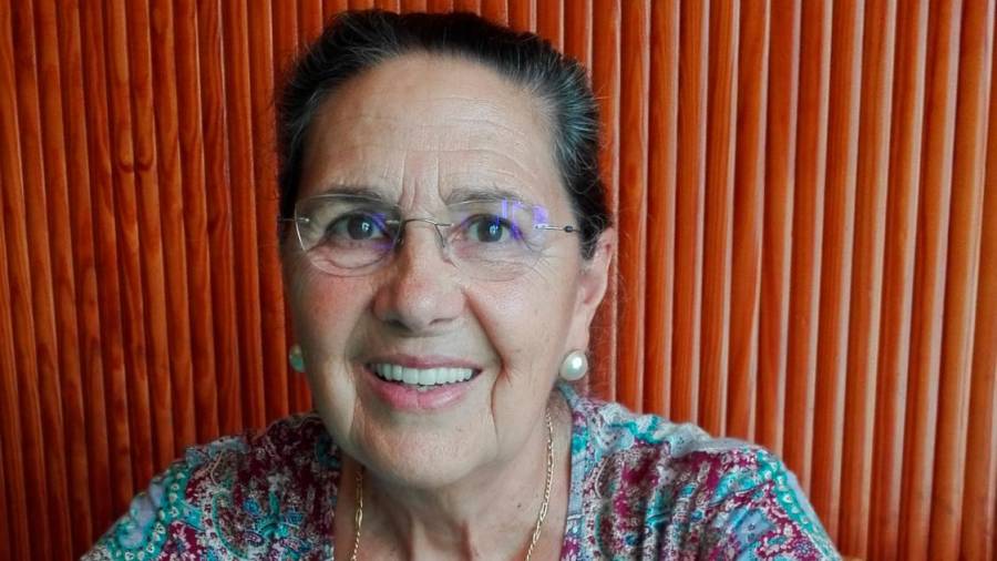 Clarisa Fernández foi unha das catro veciñas homenaxeadas este ano polo Concello de Coristanco con motivo do 8-M. Foto: Casa Sánchez