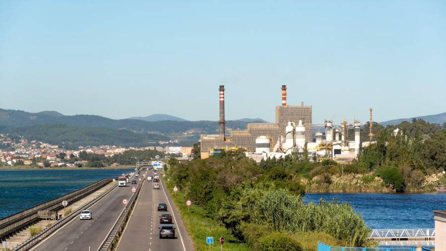 Biofábrica de Ence en Pontevedra