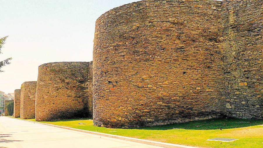 Muralla de Lugo, huella del Imperio en Gallaecia