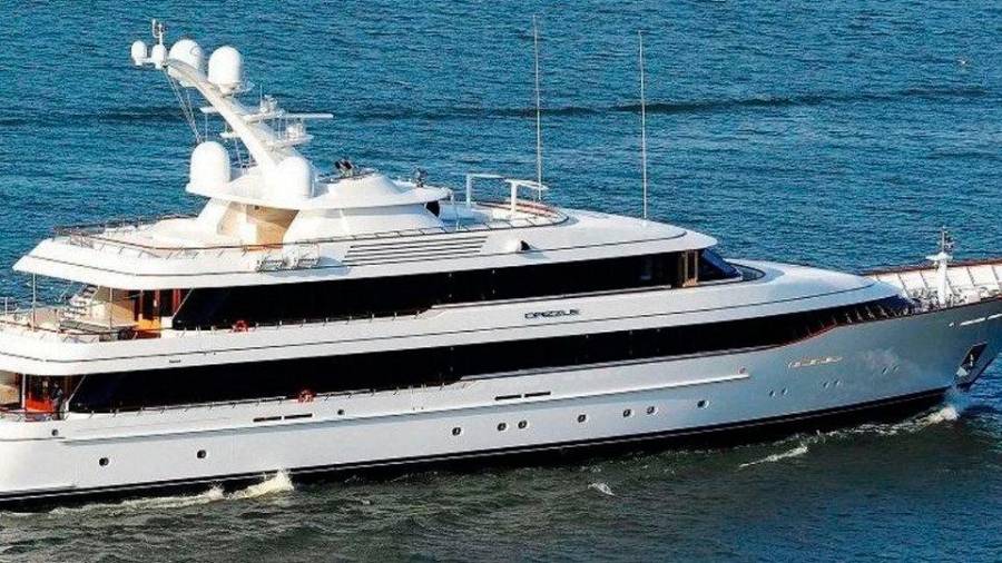 propiedades. ‘Drizzle’, el lujoso yate que Amancio Ortega puso a la venta en 2021. Foto: Yacht Charter Fleet 