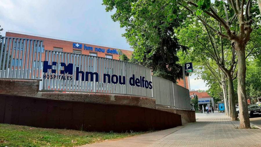 Fachada del HM Nou Delfos. Foto: HM Hospitales