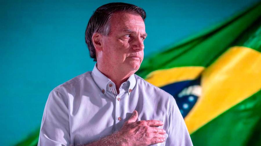 El expresidente de Brasil, Jair Bolsonaro. Foto: ECG