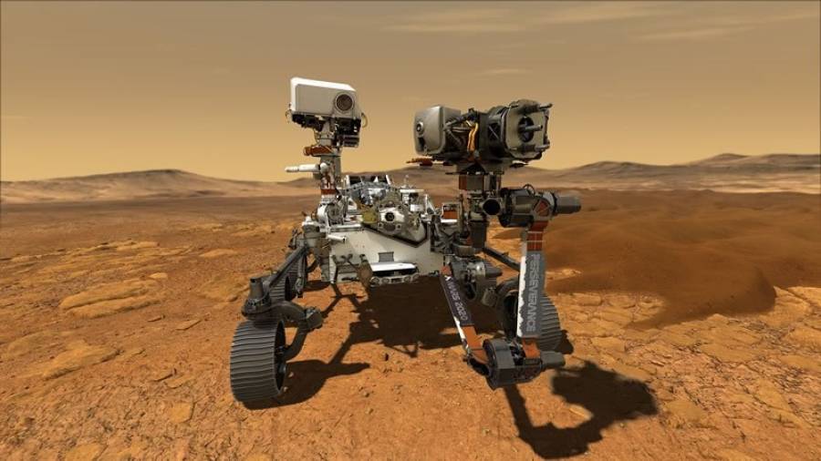 Un concurso de niños en edad escolar nombra Perseverance al rover Mars 2020
