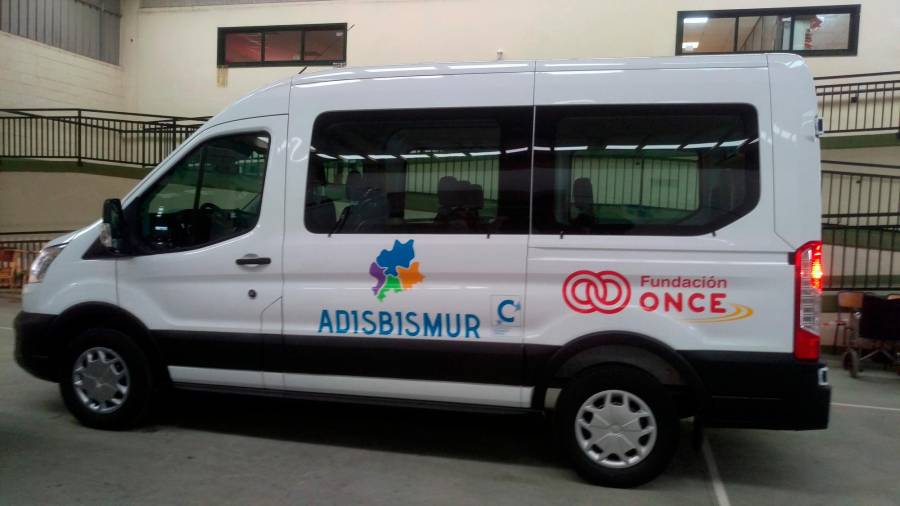 O novo vehículo adaptado de Adisbismur.