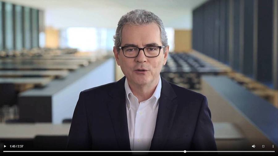 Pablo Isla felicita en un vídeo a la plantilla de Inditex: Somos una empresa única