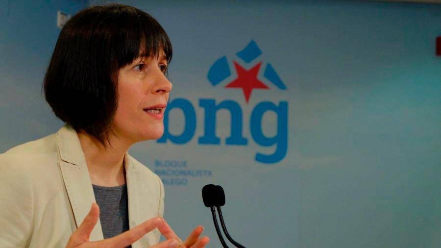 Ana Pontón se compromete a luchar para que la gestión de las residencias de mayores sea pública