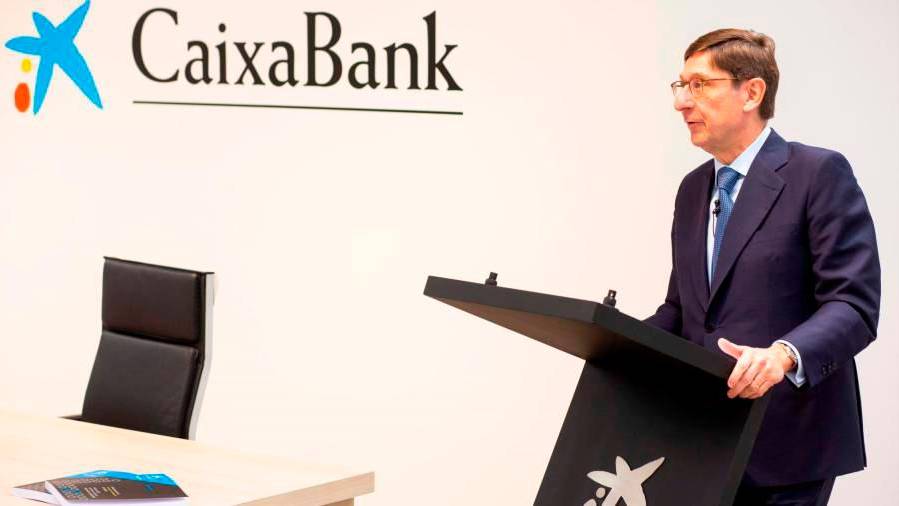 El presidente de CaixaBank, José Ignacio Goirigolzarri // EP