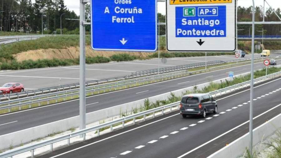 Las nuevas tarifas de los peajes de la AP-9: el tramo A Coruña-Santiago supera los 7 euros y Vigo-Rande alcanza el euro