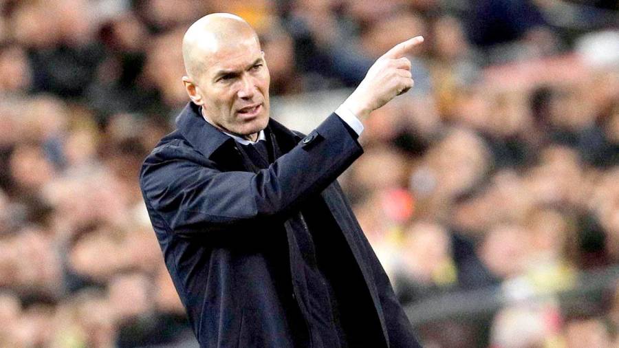 AISLADO Zidane, en una imagen de archivo. Foto: EFE