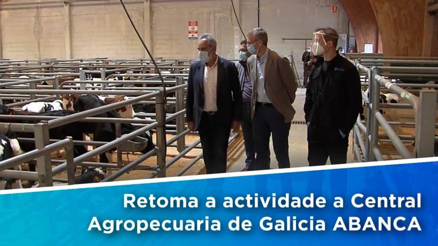 Retoma a actividade a Central Agropecuaria de Galicia ABANCA