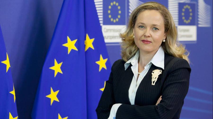 La vicepresidenta tercera del Gobierno y ministra de Asuntos Económicos y para la Transformación Digital, Nadia Calviño, en una imagen de archivo. COMISIÓN EUROPEA