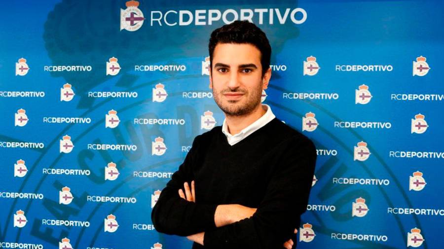 Carlos Rosende, nuevo secretario técnico del Deportivo. Foto: RCDeportivo