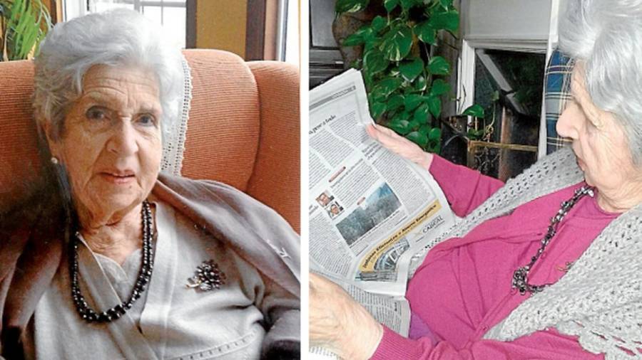 Felisa Bescansa cumple 102 años con una salud de hierro